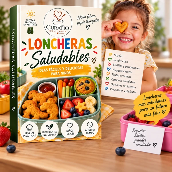 Portada del bono Loncheras Saludables para Niños