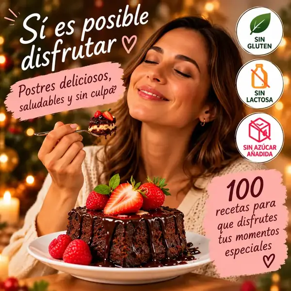 Sí es posible disfrutar: postres deliciosos, saludables y sin culpa